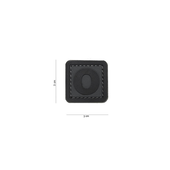 3D PVC patch letter A - Van OS Imports B.V.