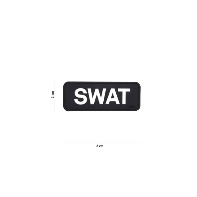 Naszywka 3D z PVC "SWAT" - 101 Inc