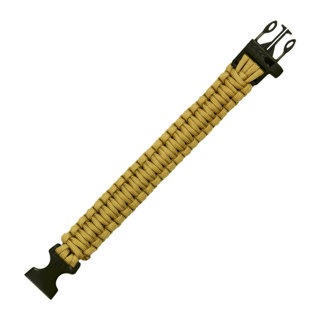 Bracelet de survie avec sifflet coyote - 101 Inc