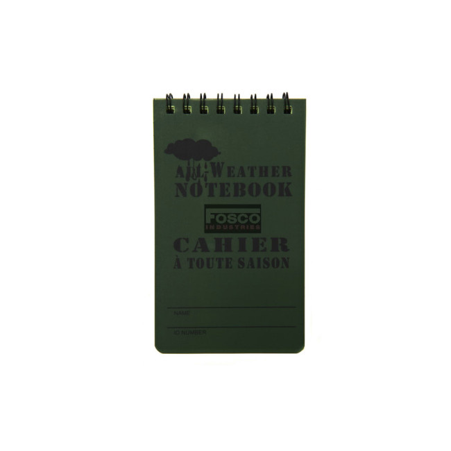 Carnet de notes waterproof - petit format - Fosco Industries