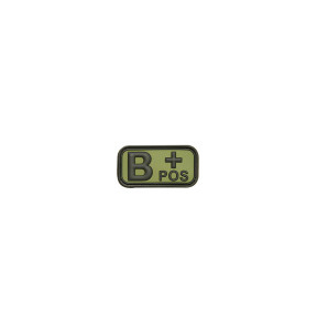 Patch groupe sanguin B+ Vert OD - JTG