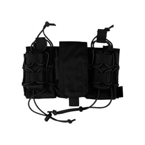Uchwyt na magazynek Fast Rig czarny - Kombat Tactical
