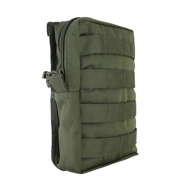 Pochette utilitaire MOLLE grande vert olive - Kombat Tactical