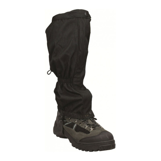 Guêtres en nylon 600D ripstop noir - Highlander