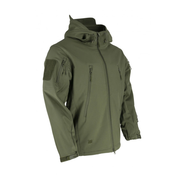 Veste Softshell Patriot vert olive - Kombat Tactical