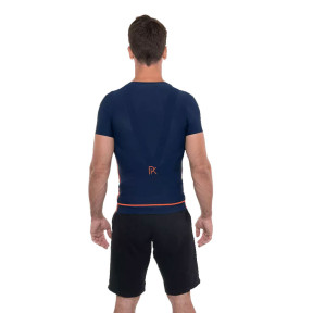 T-shirt korte mouwen marineblauw - Percko