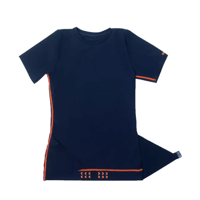 Tee-shirt manches courtes bleu marine - Percko