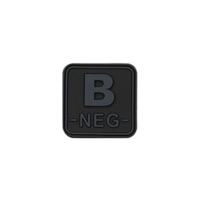 Patch carré groupe sanguin B- blackops - JTG