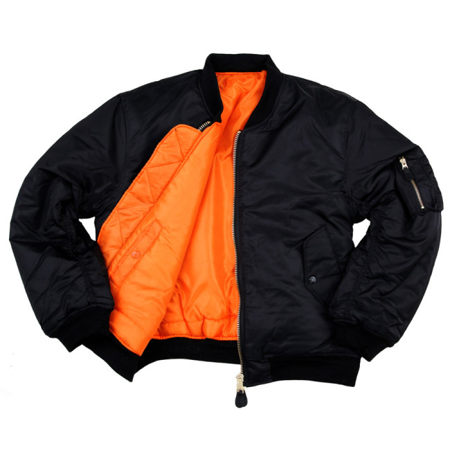 Bomber luchtvaart jas MA-I zwart - Fostex Garments