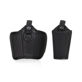 Sleutelring voor riem zwart - Fostex Garments