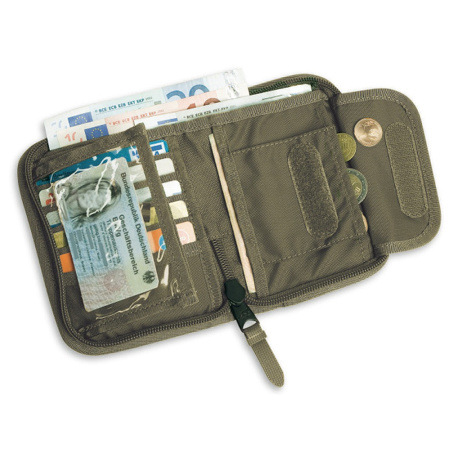 TT Kaart- en Geldhouder RFID Block Olijf - Tasmanian Tiger