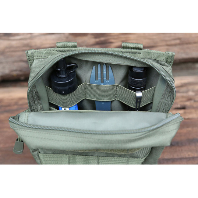 Pochette MOLLE Cross verte olive - Brandit