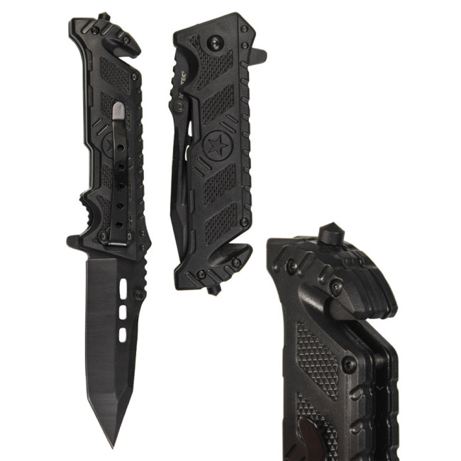 Klappmesser Star schwarz - Miltec