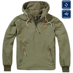 Coupe Vent polaire Luke Vert Olive - Brandit