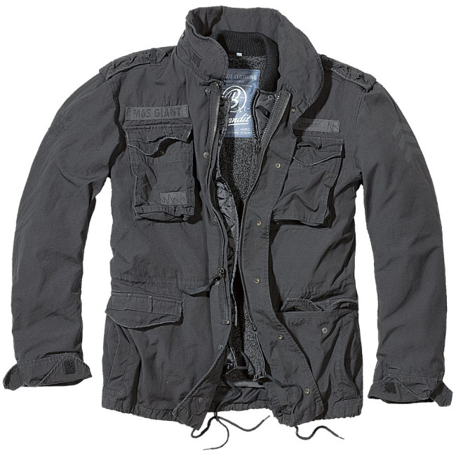 Militärjacke M65 Giant Schwarz - Brandit