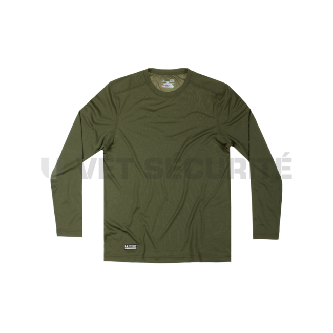 Langarm-T-Shirt Tactical UA Tech olivgrün - Under Armour