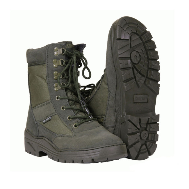 Schuhe 1 Zip Sniper Boots grün - Fostex