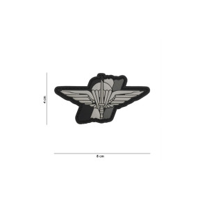 Patch 3D para ailé en PVC gris - 101 Inc