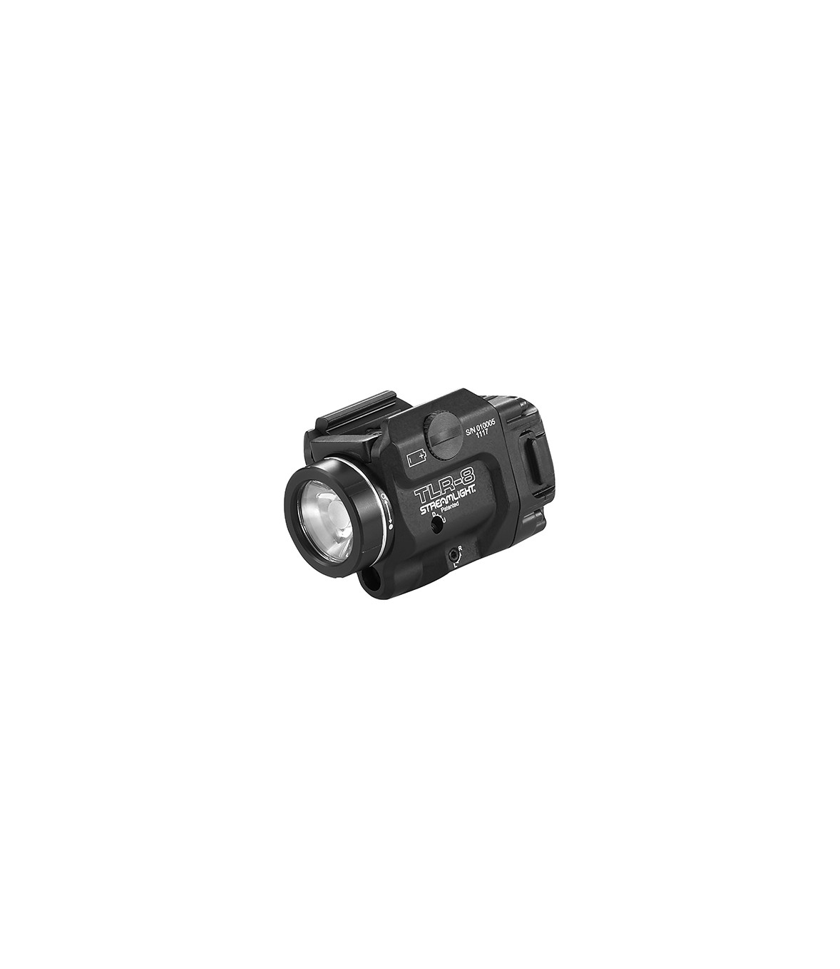 Lampe tactique TLR-8 SUB pour rail Picatinny 1913 STREAMLIGHT - Laser vert  - Conditions Extremes