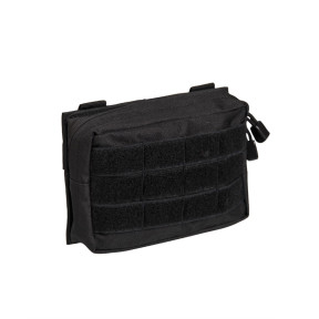 Kleine MOLLE-Gürteltasche schwarz - Miltec