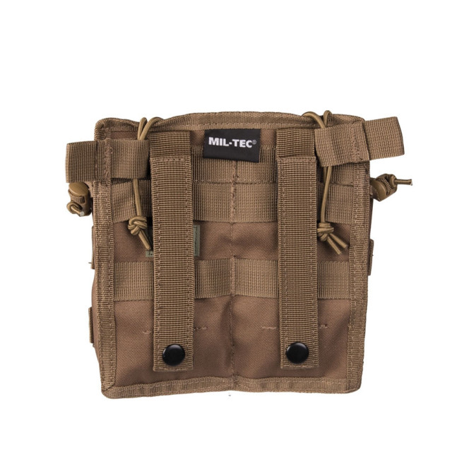 MOLLE Doppelmagazintasche Open Top coyote - Miltec