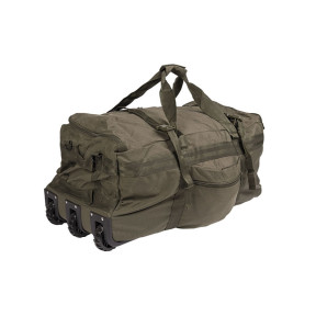 Saco comando com rodas 118L verde-oliva - Miltec