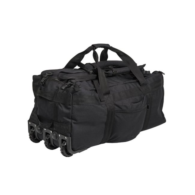 Kommando-Rolltasche 118L schwarz - Miltec