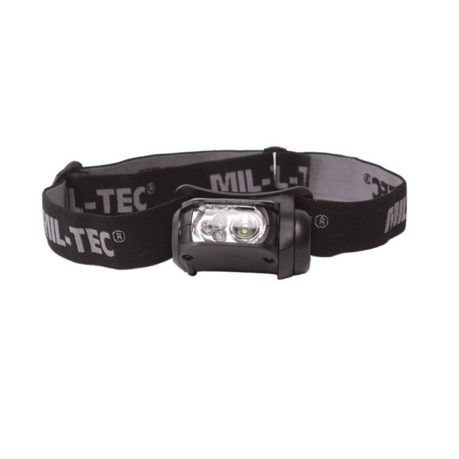 LED hoofdlamp zwart - Miltec