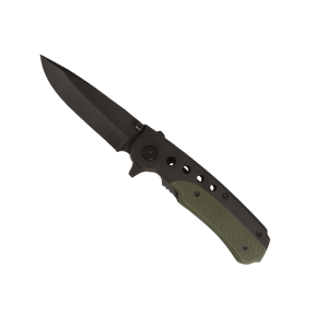 Couteau pliant One-Hand para-corde camo - Miltec