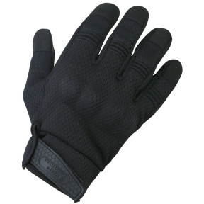 Recon Tactical Handschuhe mit Knöchelschutz Schwarz - Kombat Tactical