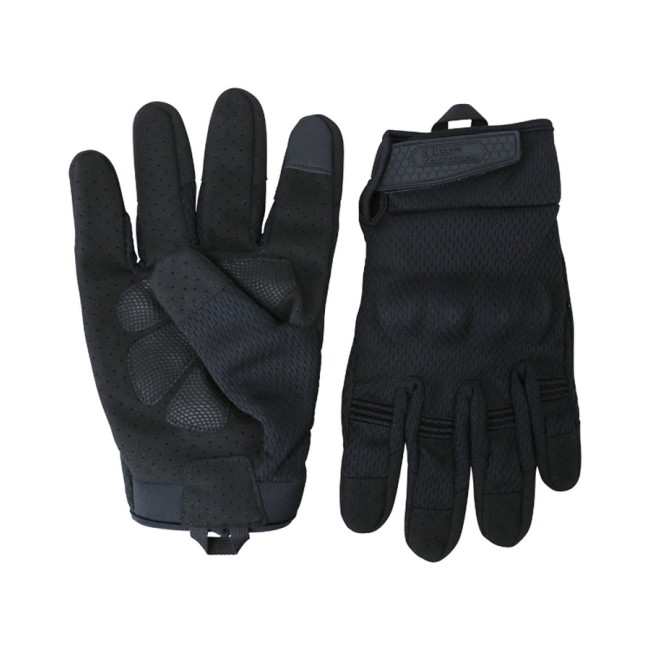 Rękawice z osłonami Recon Tactical Czarne - Kombat Tactical
