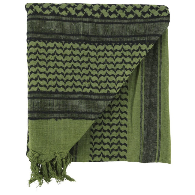 Foulard en coton Vert et noir- Kombat Tactical