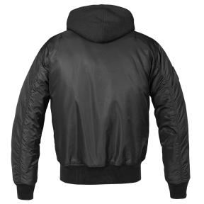Chaqueta con capucha - Negra - Brandit