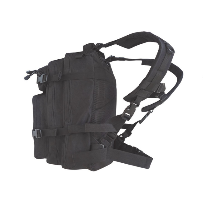 Plecak ASSAULT Pack System MOLLE Cięcie Laserowe 27L - Czarny - PATROL EQUIPEMENT
