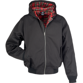 Blouson avec capuche Lord Canterbury Old School Noir - Brandit