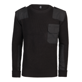 Pull met ronde hals BW Zwart - Brandit