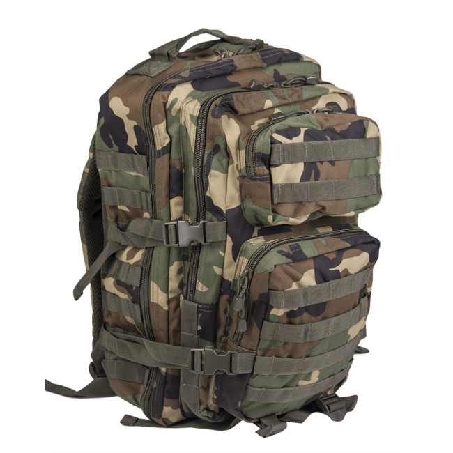 Sac à dos US Assault Pack Grand W/L Camo - Miltec