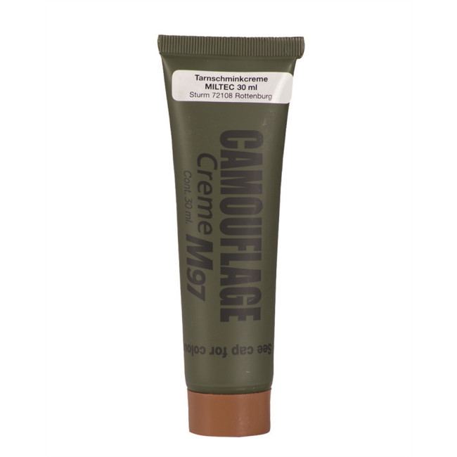 Crème de camouflage Nato Marron tube 30 Gr - Miltec