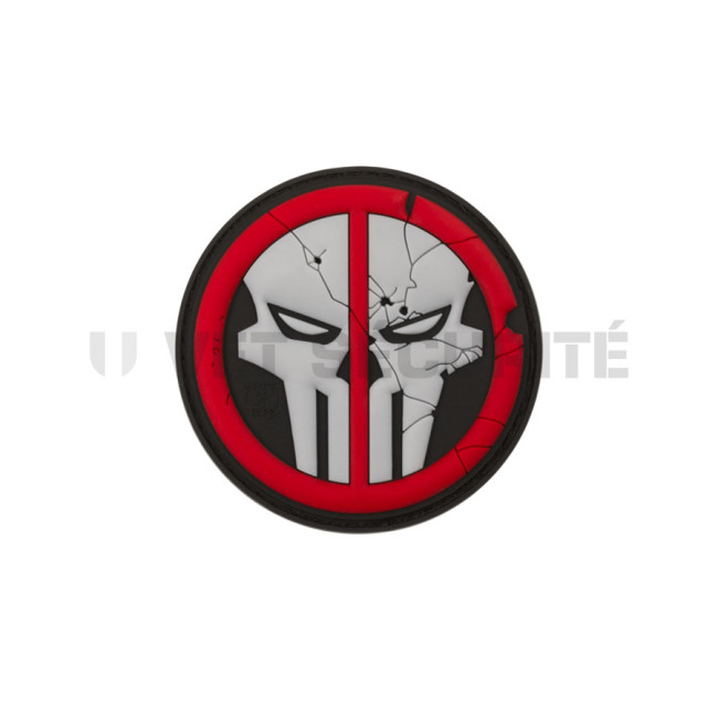 Patch circulaire Deathpool Skull - JTG