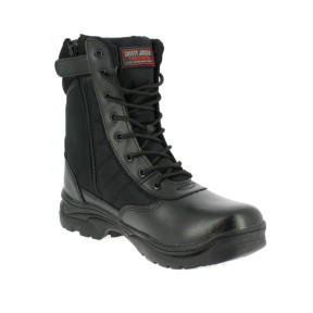 Chaussures Tactic 1 zip Noir normées SRA - Safety Jogger