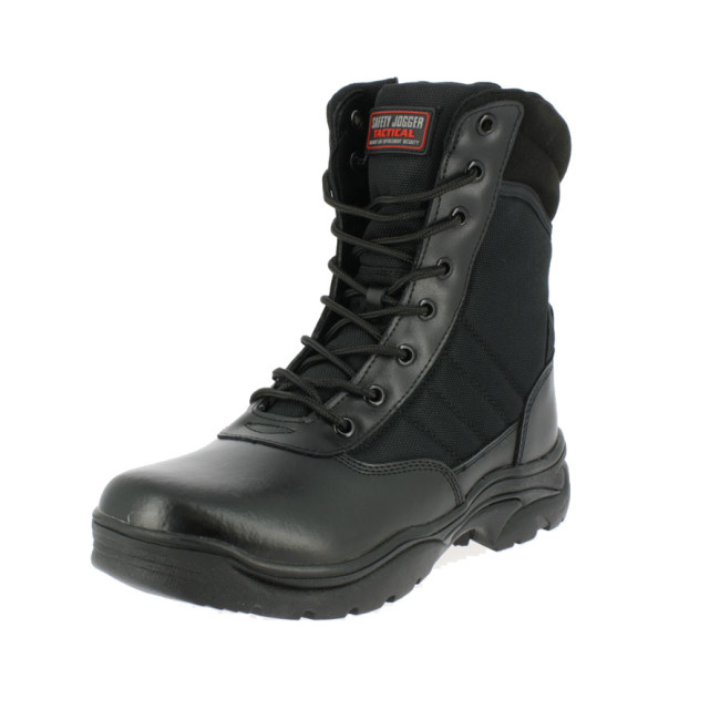 Buty Tactic 1 zip Czarne z normą SRA - Safety Jogger