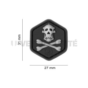 Patch crâne de gorille noir - JTG