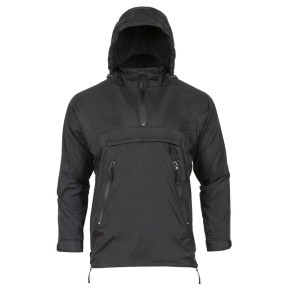 Waterdichte jas gevoerd met micro-fleece zwart - Highlander