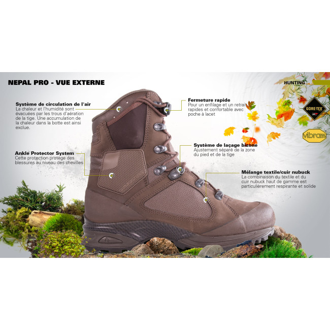 Rangers Nepal pro Marron - Haix