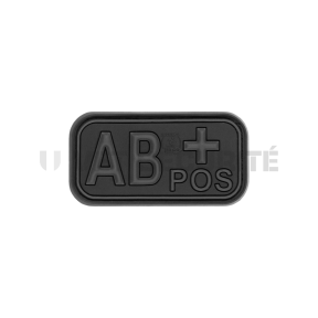 Patch rectangle groupe sanguin AB+ blackops - JTG