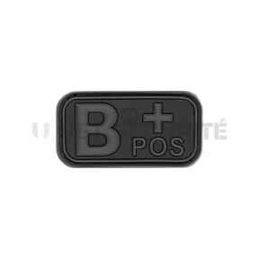 Patch rechthoek bloedgroep B+ blackops - JTG