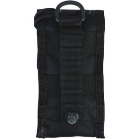 Zwarte telefoonhoes MOLLE - Kombat Tactical