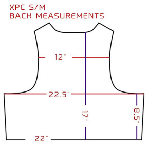 Plaatvest EXO gen.2 zwart - Condor