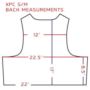 Plaatvest EXO gen.2 zwart - Condor