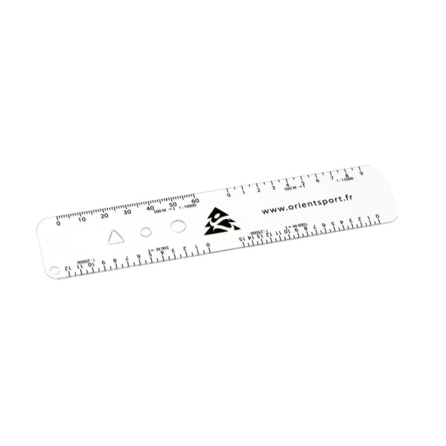 Règle de traçage à trois unités de mesure - Orientsport